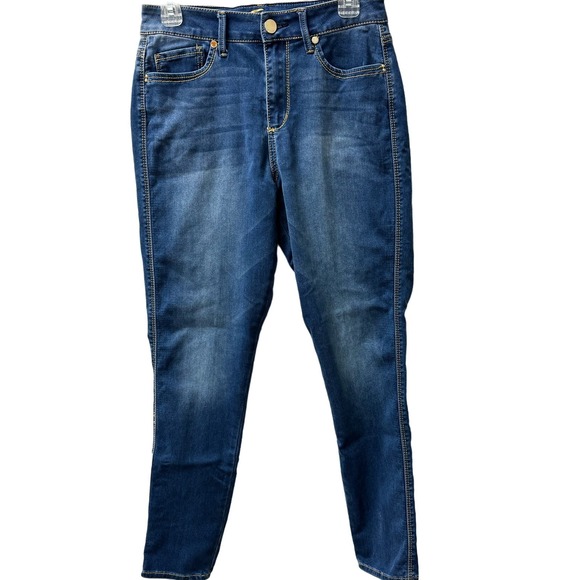 Seven 7 Women's Jeans High Rise Skinny Size 8‎ Cotton/Poly/Spandex Blend - Picture 1 of 11
